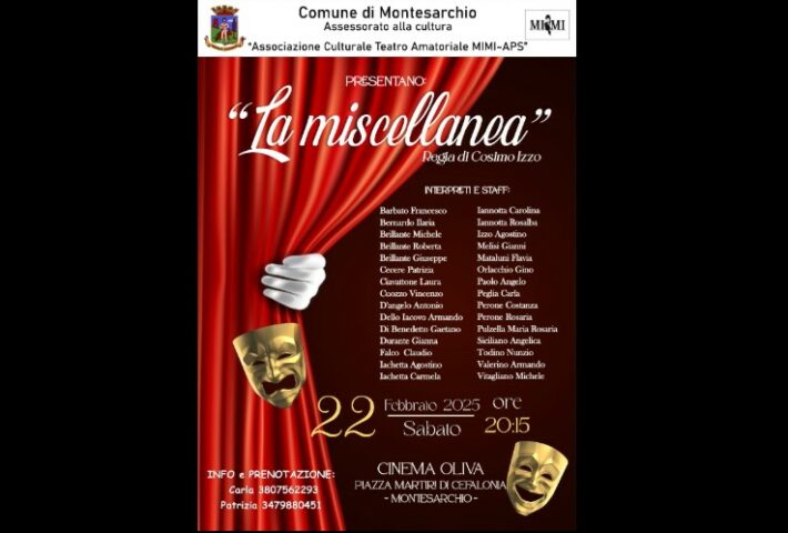 Spettacolo teatrale ‘Miscellanea’