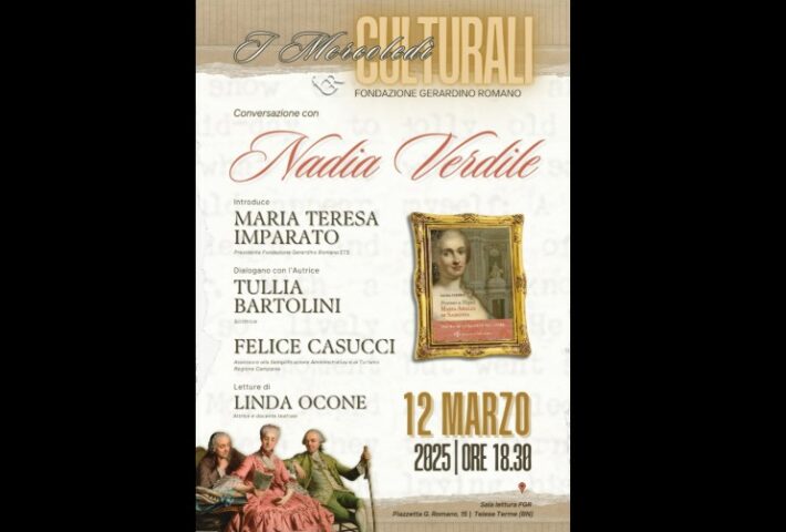 Incontro con la scrittrice Nadia Verdile