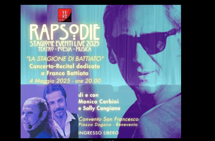 Concerto-recital dedicato a Franco Battiato