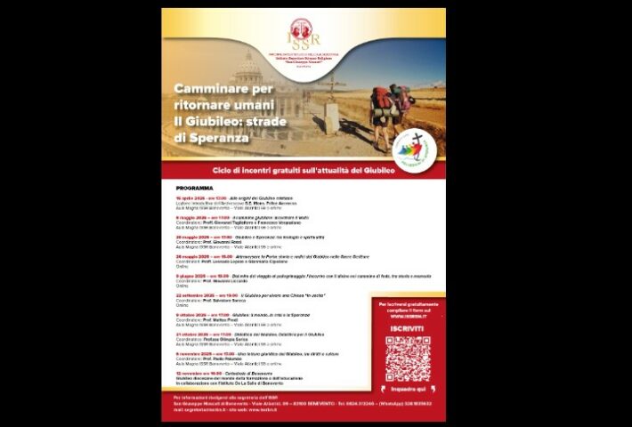 “Camminare per ritornare umani: Il Giubileo: strade di Speranza”