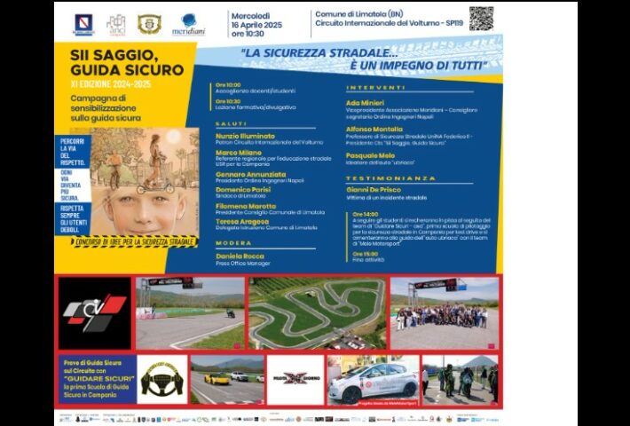 Tappa roadshow #siisaggioguidasicuro