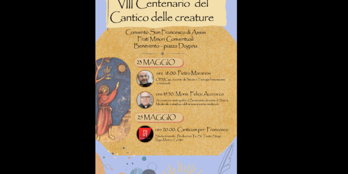 Ottavo centenario del Cantico delle Creature di Francesco d’Assisi