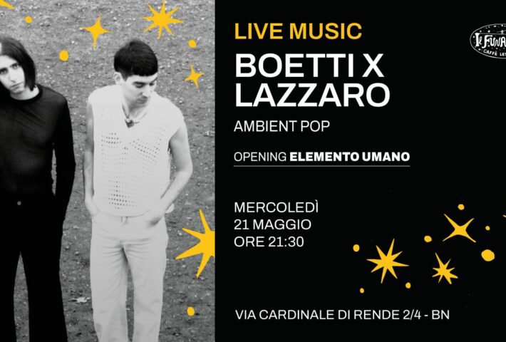 Concerto di Boetti e Lazzaro