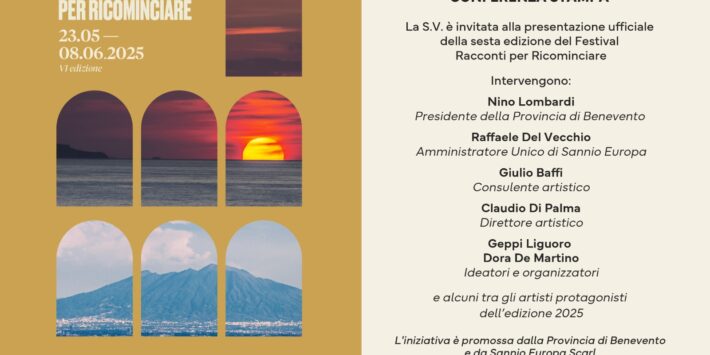 Presentazione festival “Racconti per ricominciare”