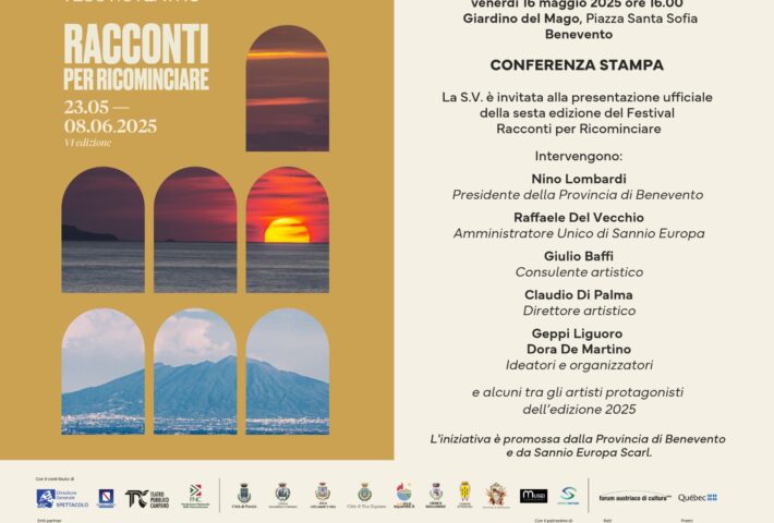 Presentazione festival “Racconti per ricominciare”