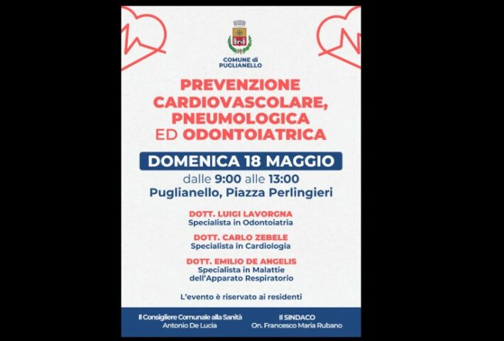 Screening gratuiti cardiovascolari, pneumologici e odontoiatrici