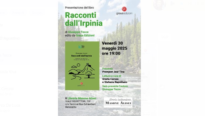 Presentazione libro ‘Racconti dall’Irpinia’