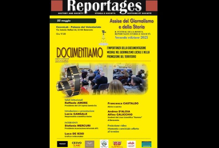 “DOCUMENTIAMO. L’importanza della documentazione mediale nel giornalismo locale e nella promozione del territorio”