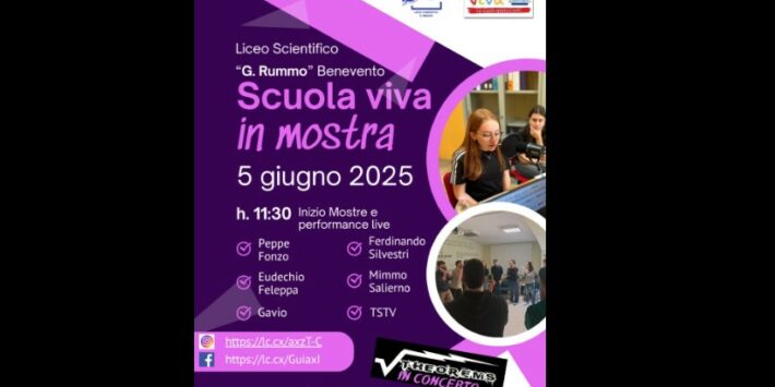 Evento di presentazione dei laboratori “Scuola Viva 2025”