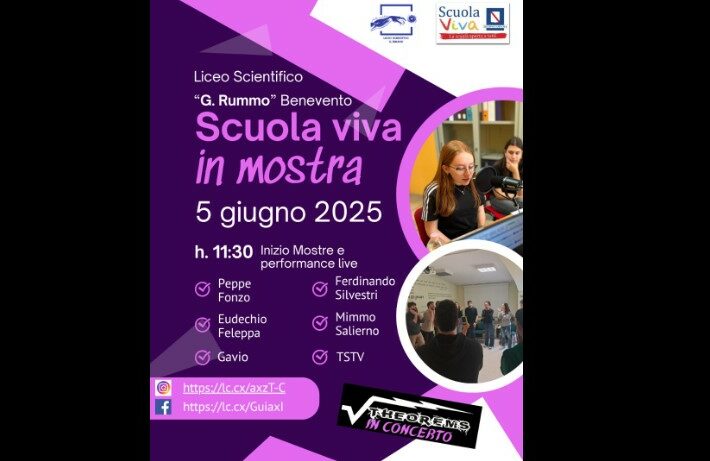 Evento di presentazione dei laboratori “Scuola Viva 2025”