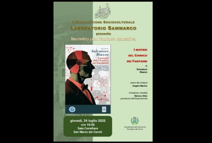Presentazione libro “I misteri del Chimico dei Fantasmi”