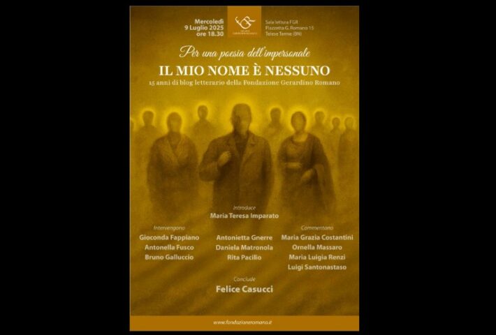 Incontro ‘Il mio nome è nessuno’