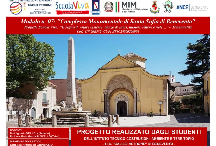 Presentazione modulo: “Complesso Monumentale di Santa Sofia”