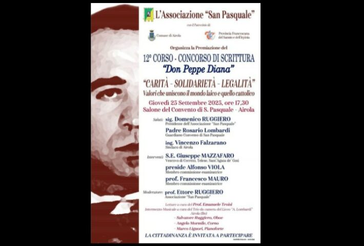 Corso Concorso di scrittura dedicato a Don Peppe Diana