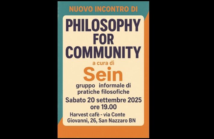 Philosophy for Community