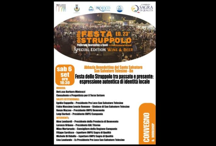 “Festa dello Struppolo tra passato e presente: espressione autentica di identità locale”