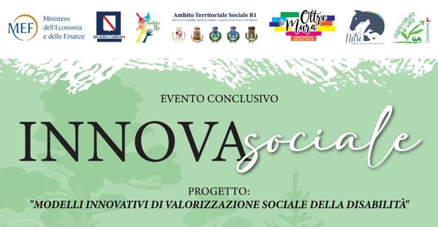 Evento conclusivo ‘InnovaSociale’-Modelli innovativi di valorizzazione sociale della disabilità’