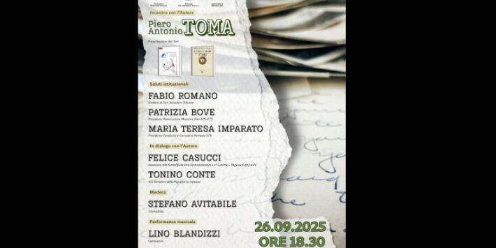 Incontro con Piero Antonio Toma