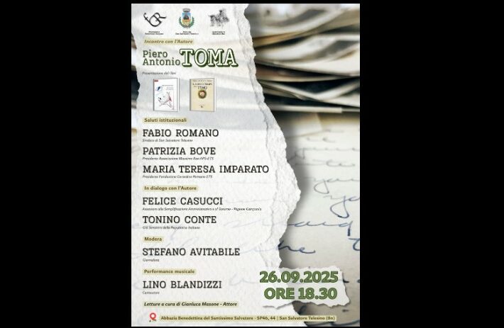 Incontro con Piero Antonio Toma