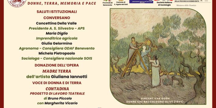 “Donne, terra, memoria e pace”