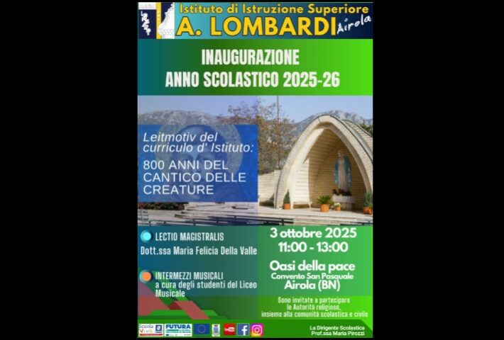 Inaugurazione anno scolastico istituto ‘Lombardi’