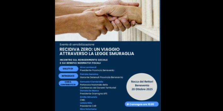 “Recidiva Zero: un viaggio attraverso la Legge Smuraglia”