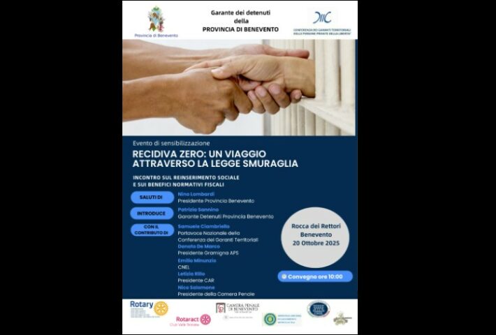 “Recidiva Zero: un viaggio attraverso la Legge Smuraglia”