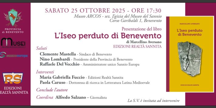 Presentazione libro “L’Iseo perduto di Benevento”