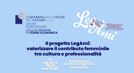 “Il progetto LegAmi: valorizzare il contributo femminile tra cultura e professionalità”