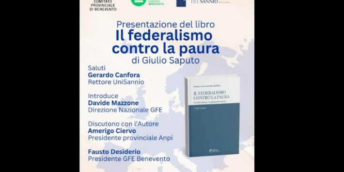 “Il federalismo contro la paura. Una bussola per la planetarizzazione”