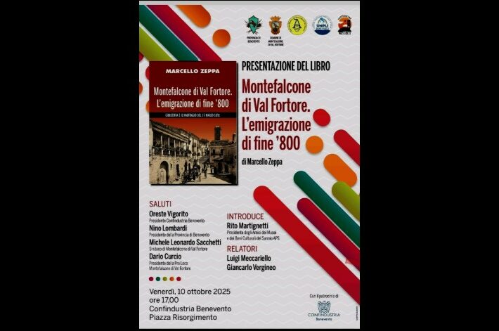 “Montefalcone di Val Fortore. L’emigrazione di fine ‘800. Gibilterra e il naufragio del 17 marzo 1891”