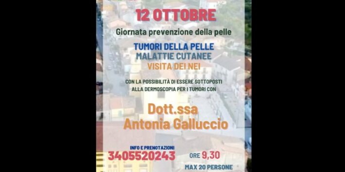 Giornata di prevenzione delle malattie cutanee