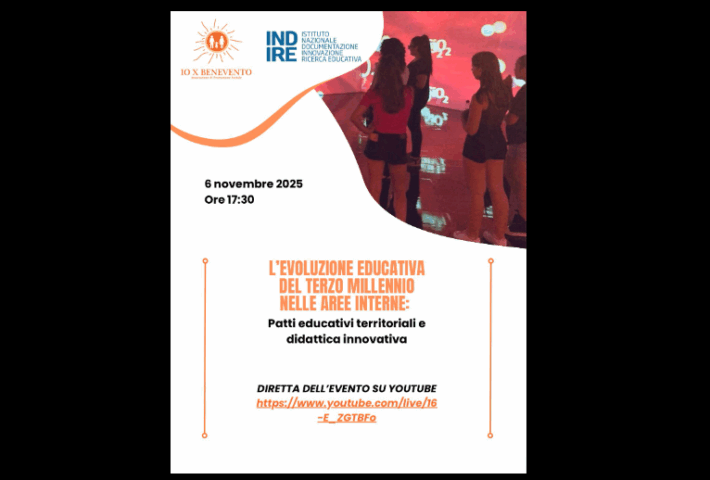 “L’evoluzione educativa del terzo millennio nelle aree interne: Patti educativi territoriali e didattica innovativa”