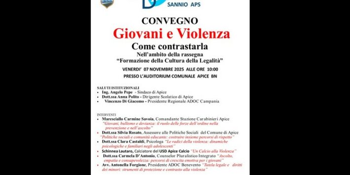 “Giovani e Violenza – Come contrastarla”