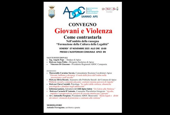 “Giovani e Violenza – Come contrastarla”