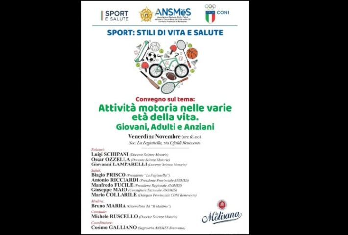 “Attività motoria nelle varie età della vita. Giovani, adulti e anziani”