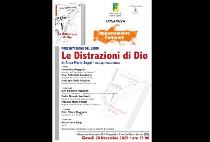 Presentazione libro “Le distrazioni di Dio”