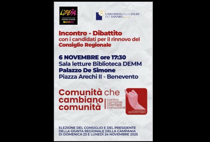 “Comunità che cambiano comunità. Contro camorre, clientele e corruzione”