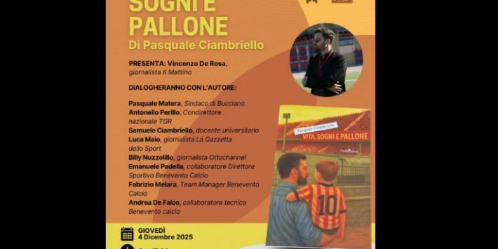 Presentazione libro “Vita, sogni e pallone”