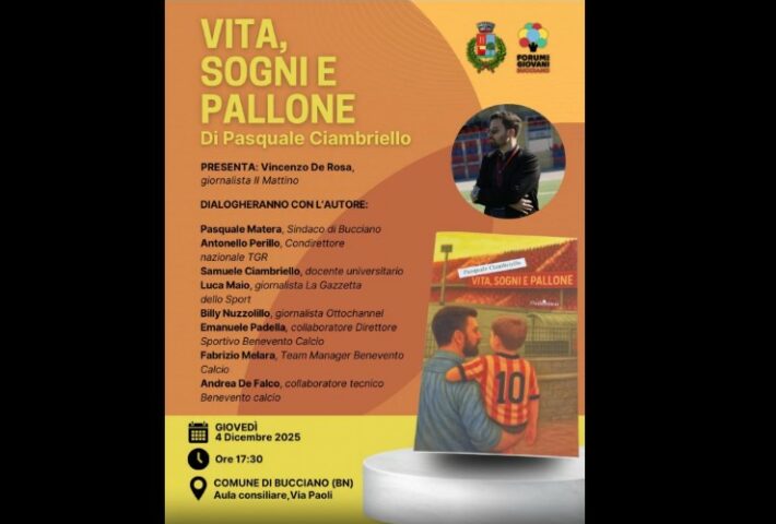 Presentazione libro “Vita, sogni e pallone”