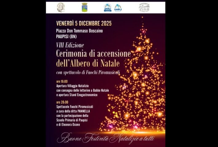 Cerimonia di Accensione dell’Albero di Natale