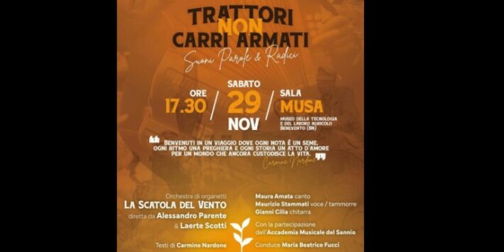 “Trattori, Non Carri Armati”