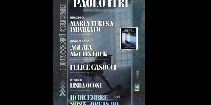 Presentazione libro “Sorella Morte”