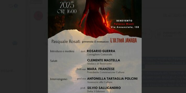 Presentazione del romanzo L’ultima Janara