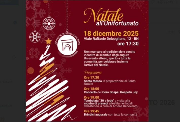 Natale all’Unifortunato