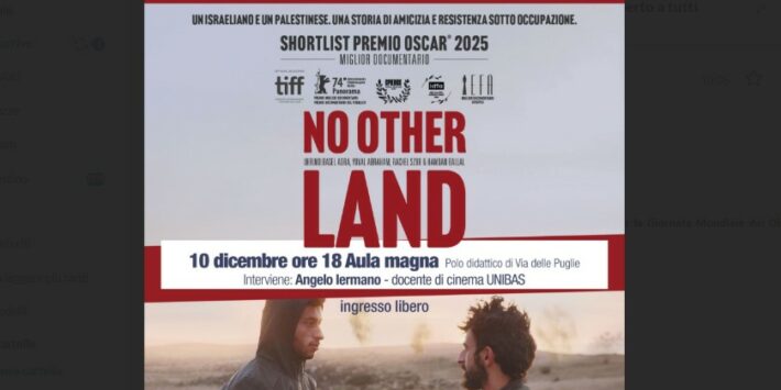 Proiezione del documentario No Other Land