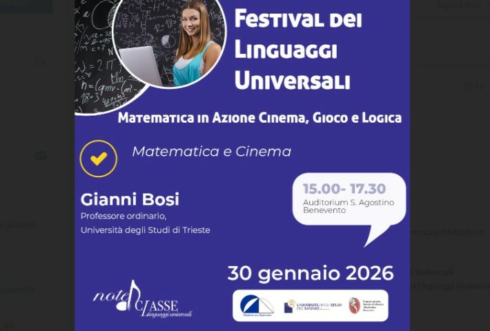 Matematica in azione: cinema, gioco e logica
