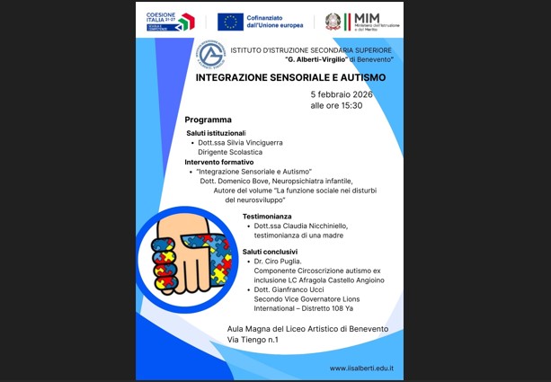 “Integrazione Sensoriale e Autismo”