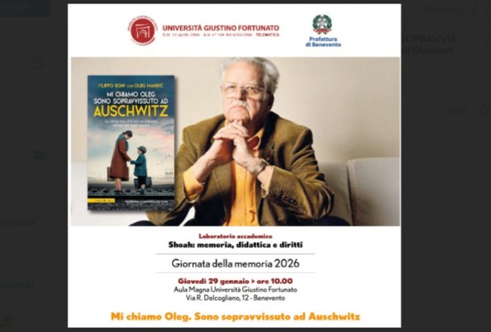 Presentazione libro “Mi chiamo Oleg. Sono sopravvissuto ad Auschwitz”