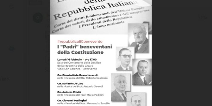 I “Padri” beneventani della Costituzione